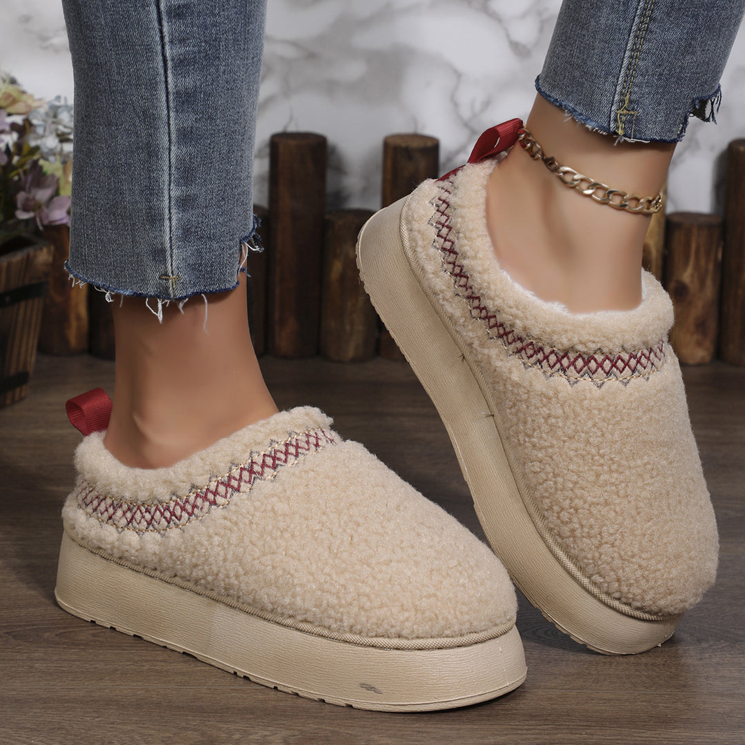 Wollige Winterbooties