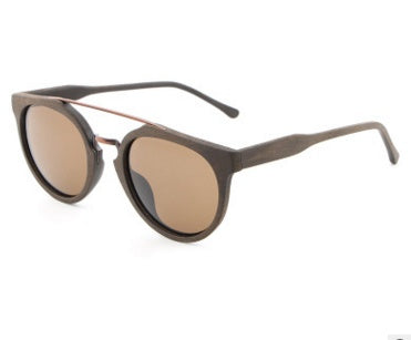 Vintage Acetat-Holz Sonnenbrille