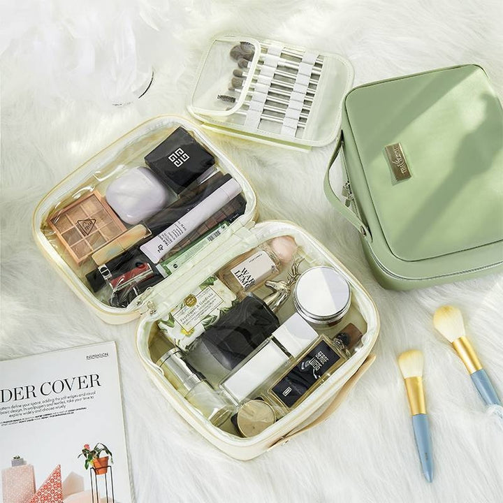 Kosmetiktasche für Damen mit großer Tragfähigkeit