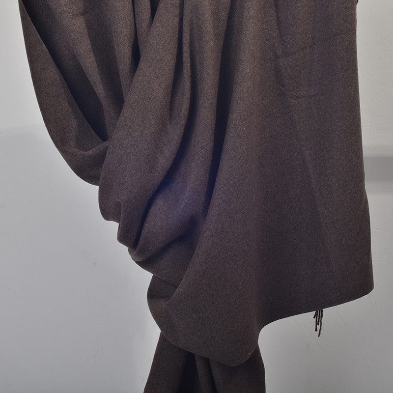 Cashmere-Look Schal mit Fransen