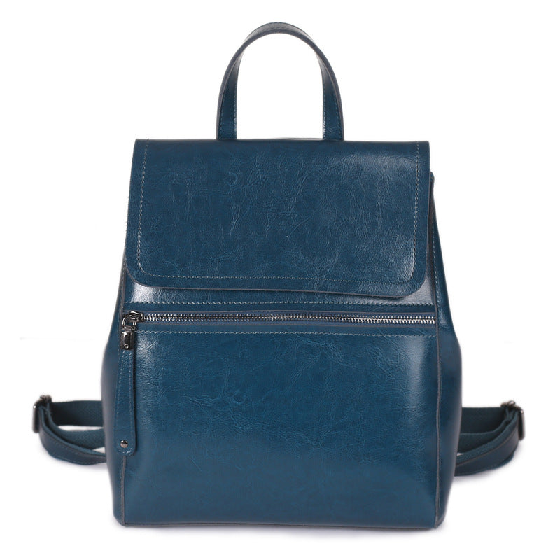 Leder Damen Vintage Rucksack