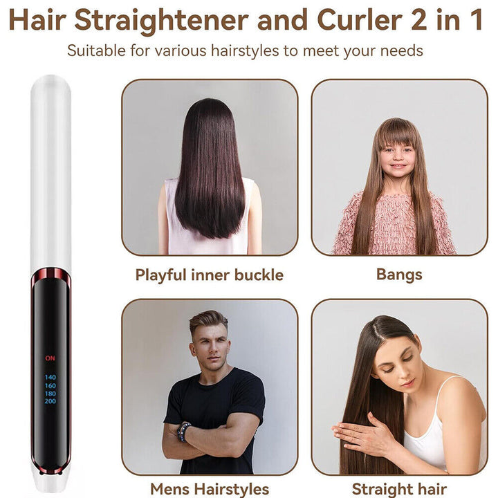 Haar glätter Keramik platten Glätte ner Locken wickler Salon Haars tyler