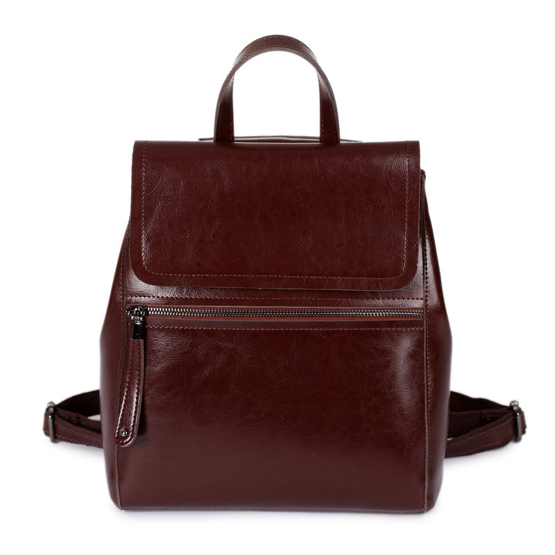 Leder Damen Vintage Rucksack