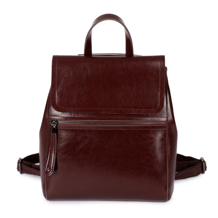 Leder Damen Vintage Rucksack