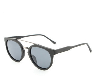 Vintage Acetat-Holz Sonnenbrille