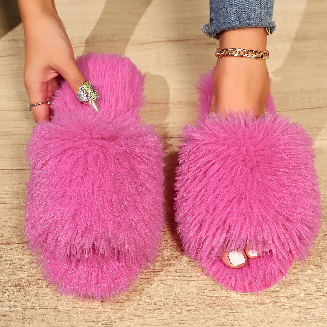 CozyCouple Plush Slippers