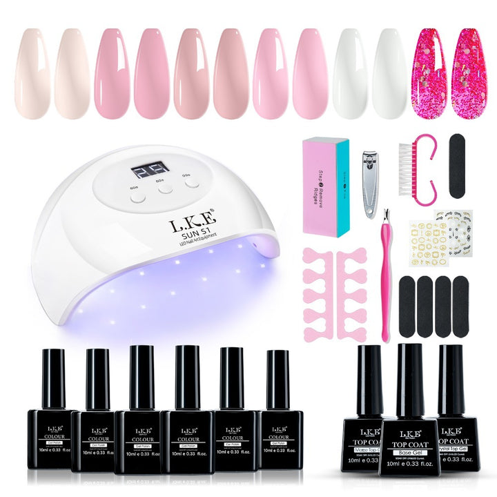 Nagelgel-Polierset & Nagel lampe