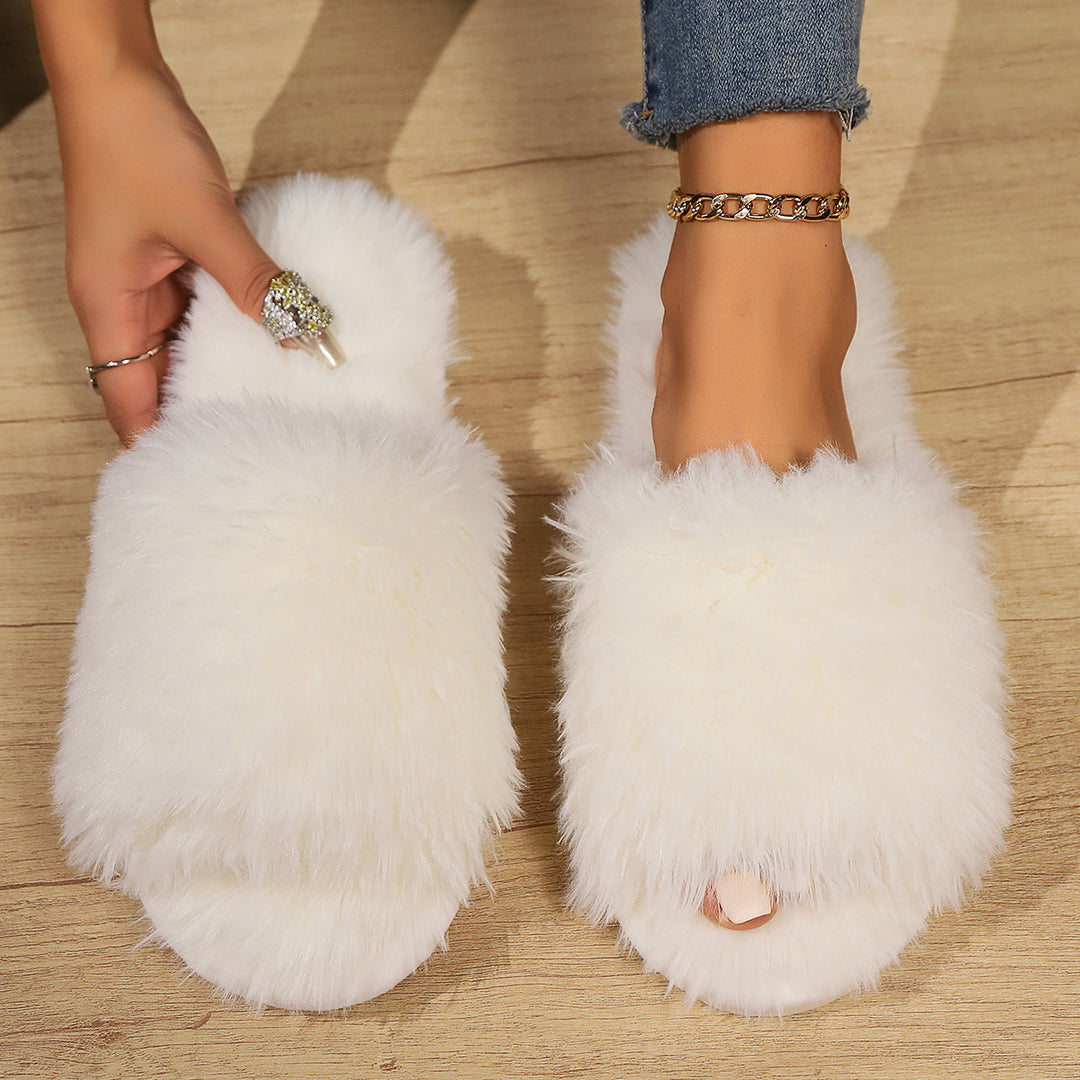 CozyCouple Plush Slippers