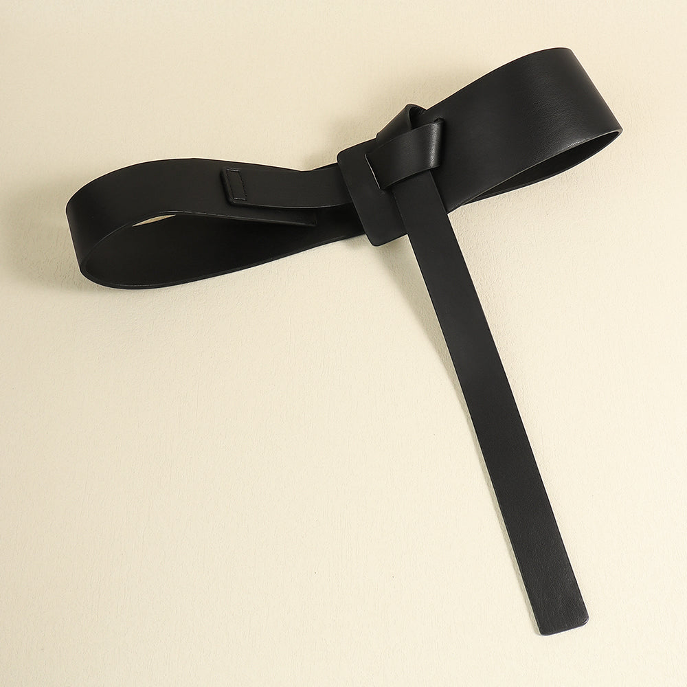 Fashion Women's Wide Belt No Punch Belt Decorative Coat Western Dress Waist Wide Belt