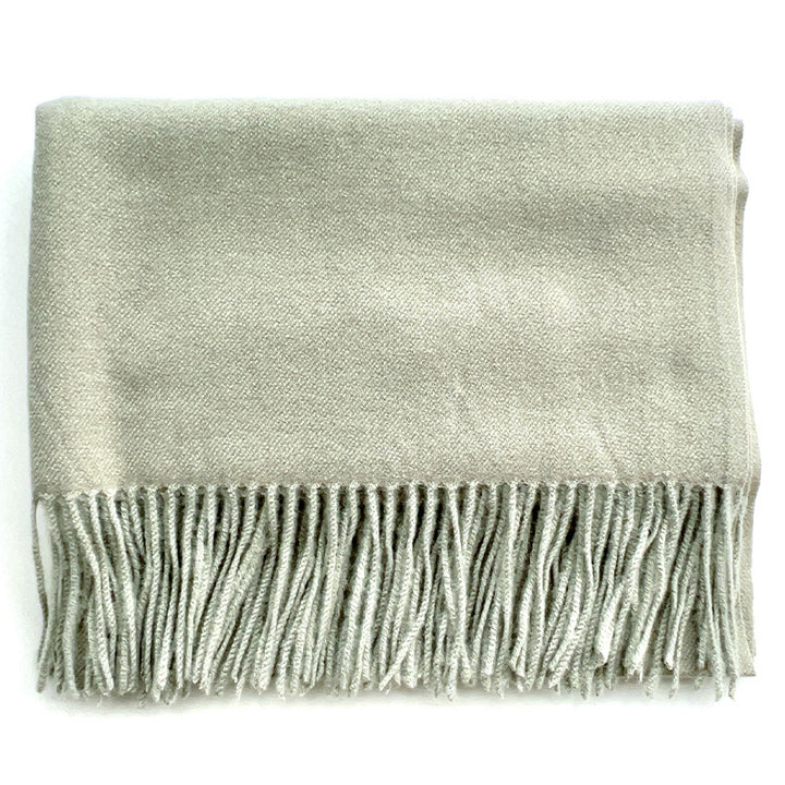 Cashmere-Look Schal mit Fransen