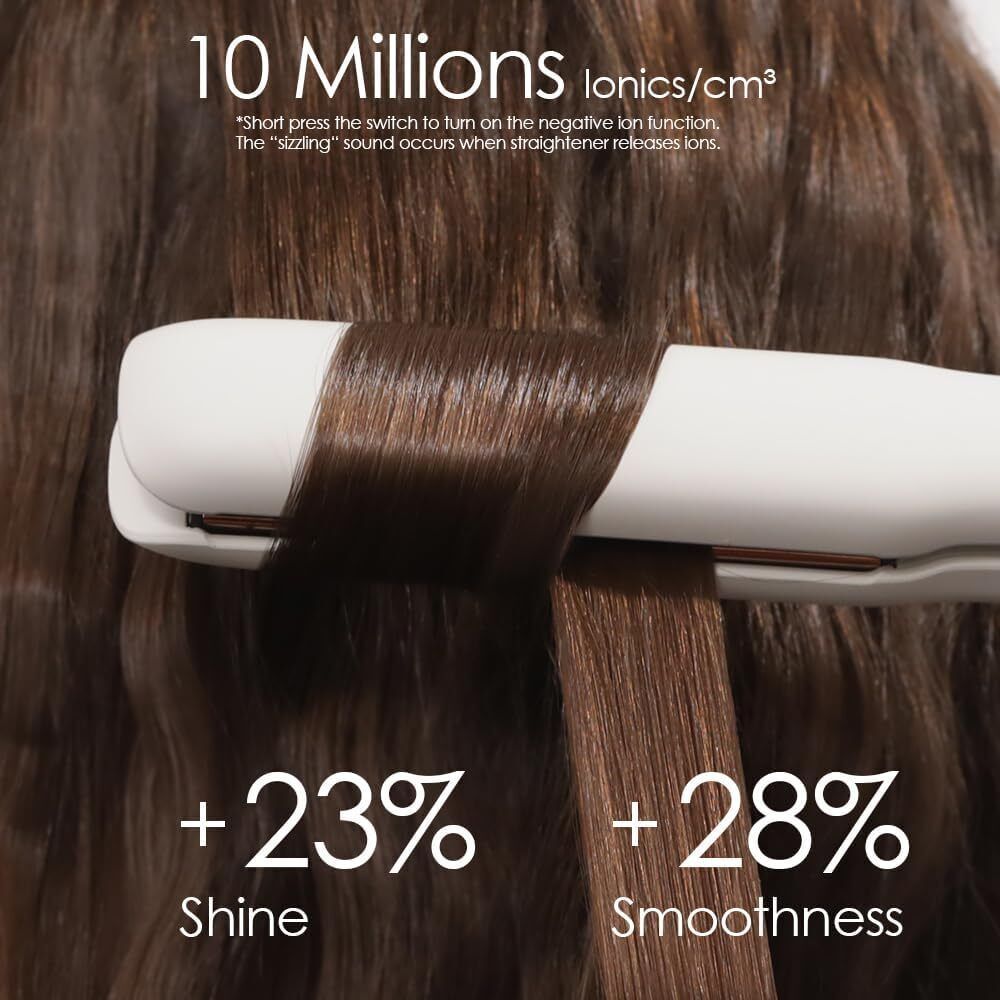 Haar glätter Keramik platten Glätte ner Locken wickler Salon Haars tyler