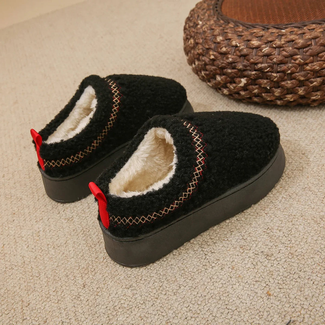 Wollige Winterbooties