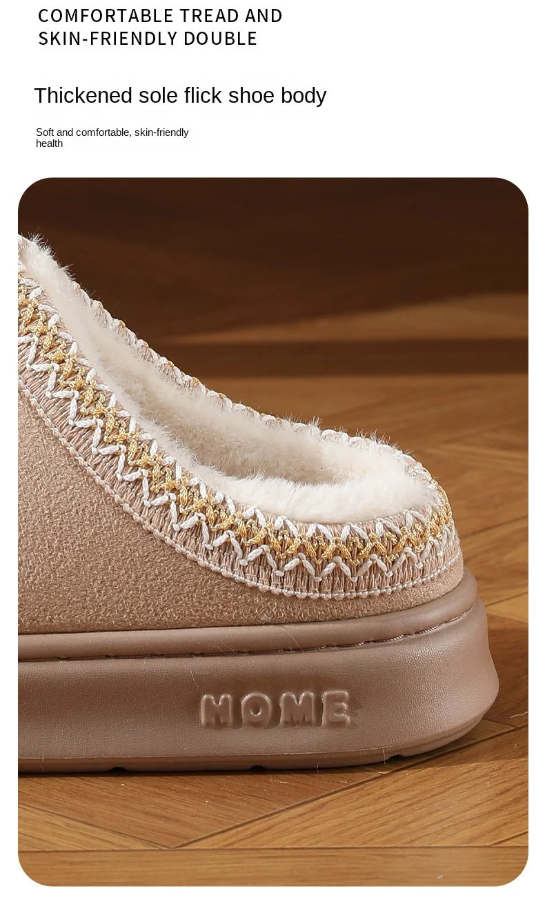 Komfort-Pantoletten Wollslipper