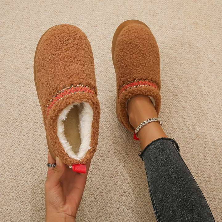 Wollige Winterbooties