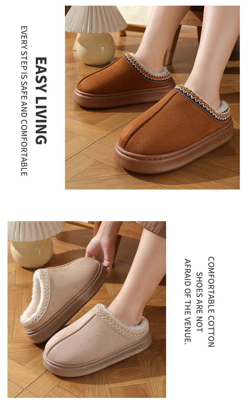Komfort-Pantoletten Wollslipper