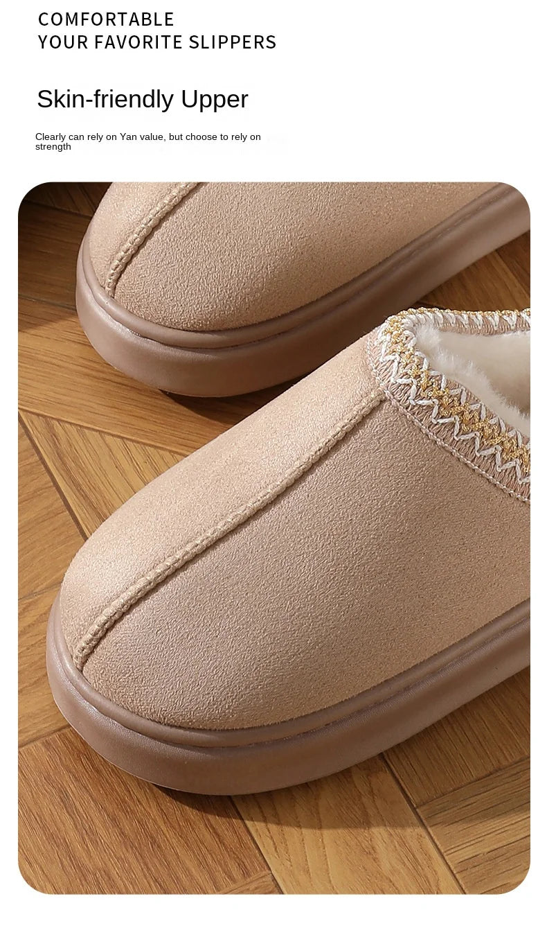 Komfort-Pantoletten Wollslipper