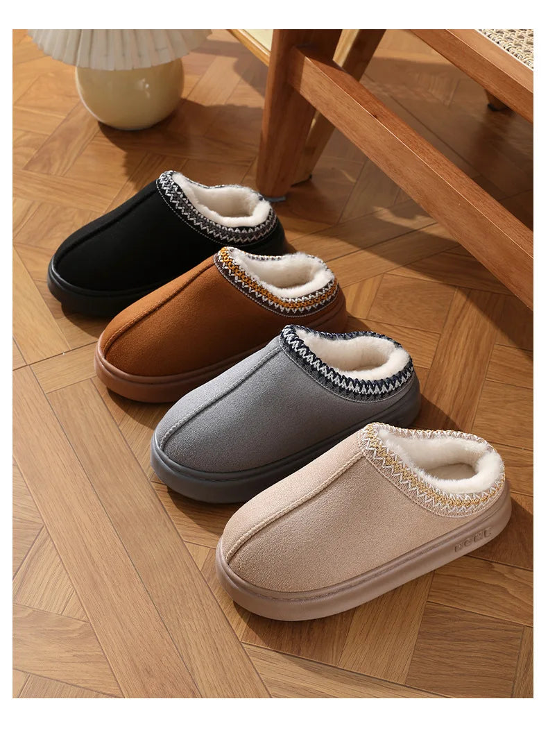 Komfort-Pantoletten Wollslipper