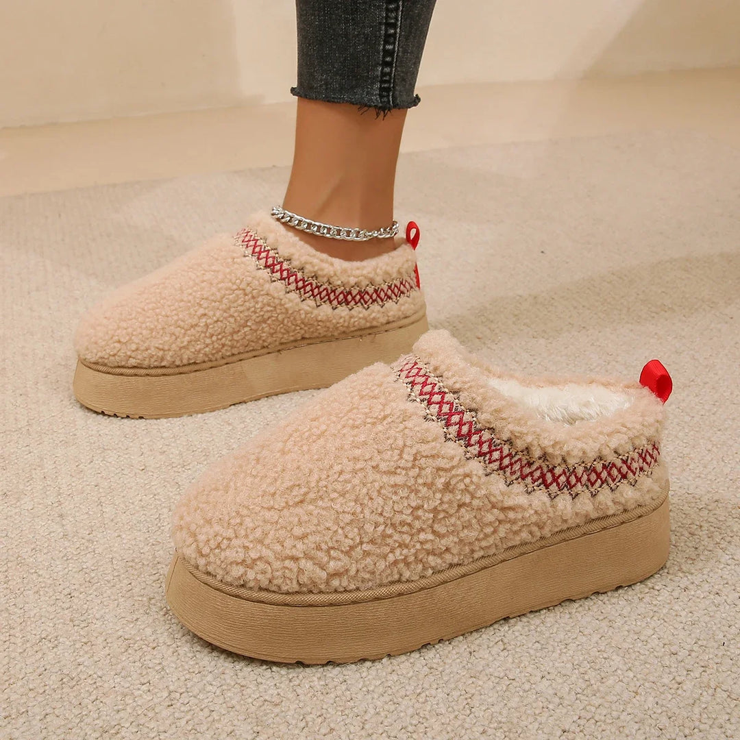 Wollige Winterbooties