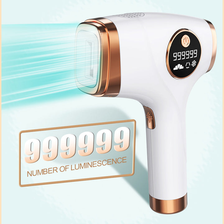 Laser-Haaren tfernungs gerät für Frauen und Männer, 3 in 1 verbesserte 999.900 Blitze schmerzlos zu Hause IPL-Haaren tfernungs gerät, dauerhafte Laser-Haaren tfernung mit 2 Modus 9 Energie stufen