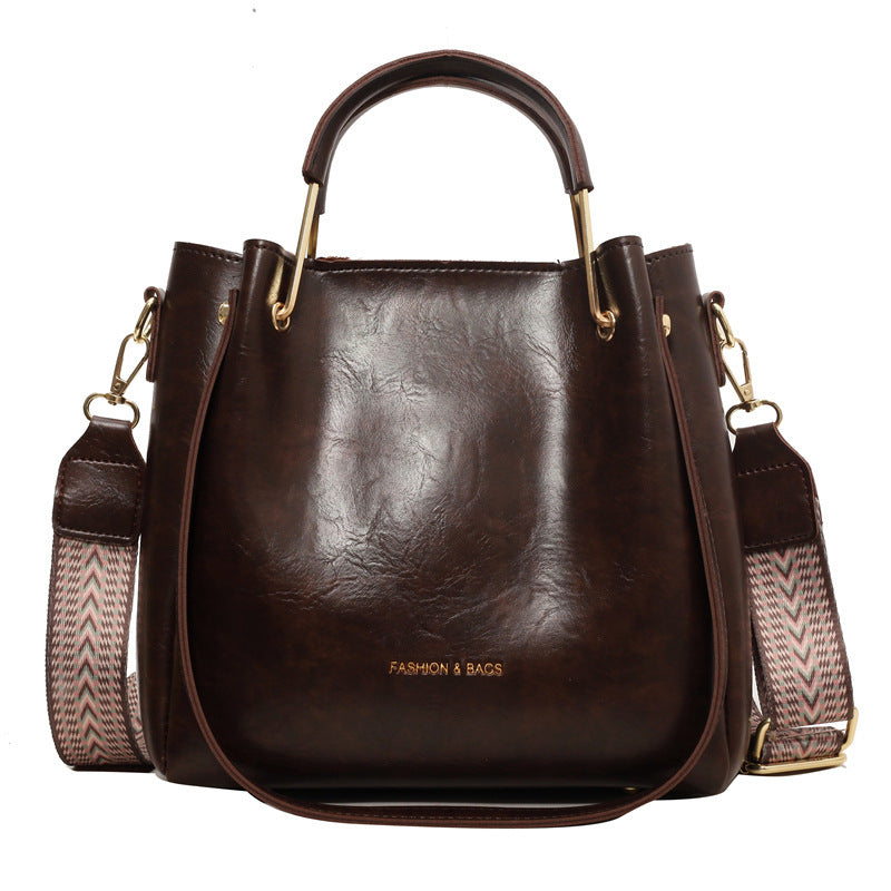Retro-Trage tasche mit großer Kapazität, lässig Cross body