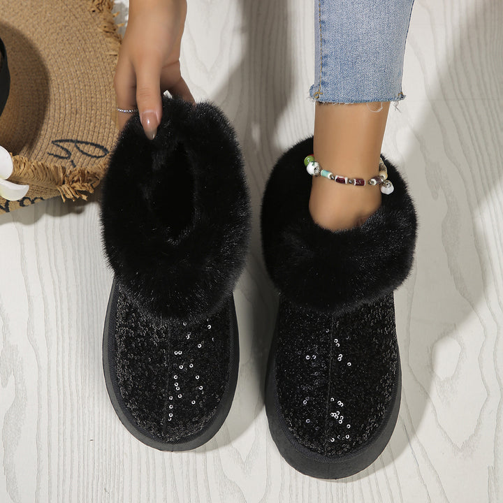 Pailletten Komfort Clogs