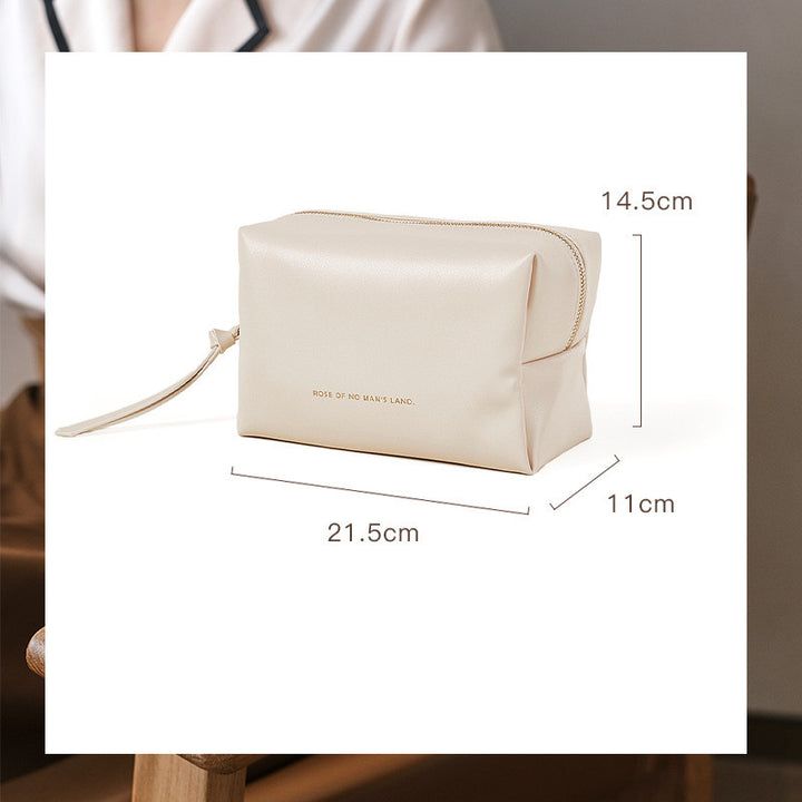 Träge Make-up-Tasche: Tragbar und mit großer Kapazität