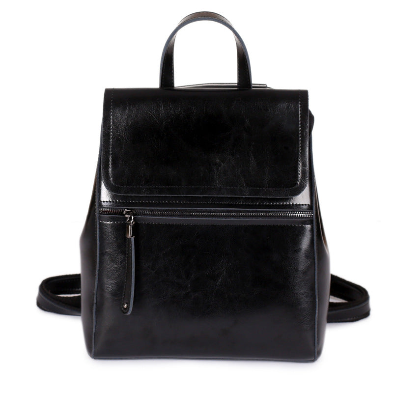Leder Damen Vintage Rucksack
