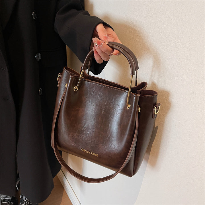 Retro-Trage tasche mit großer Kapazität, lässig Cross body